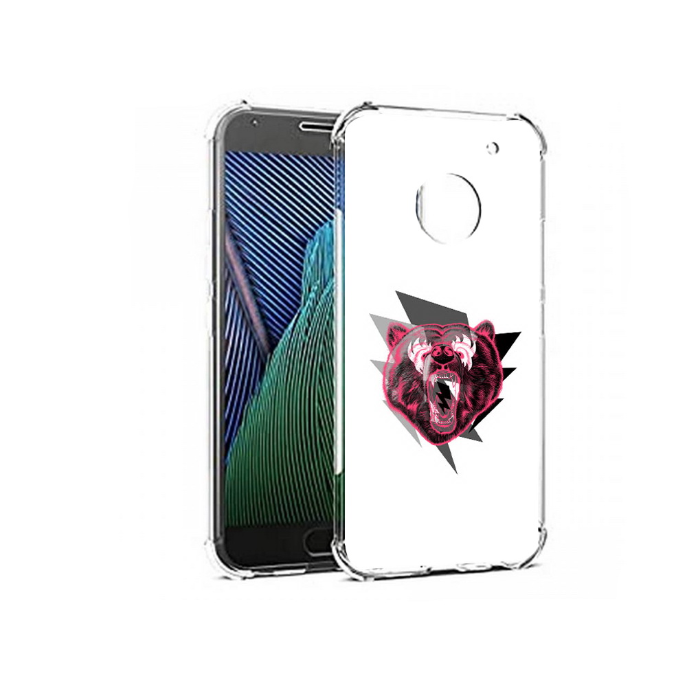 

Чехол MyPads Tocco для Motorola Moto G5 грозовой медведь (PT67504.367.301), Прозрачный, Tocco