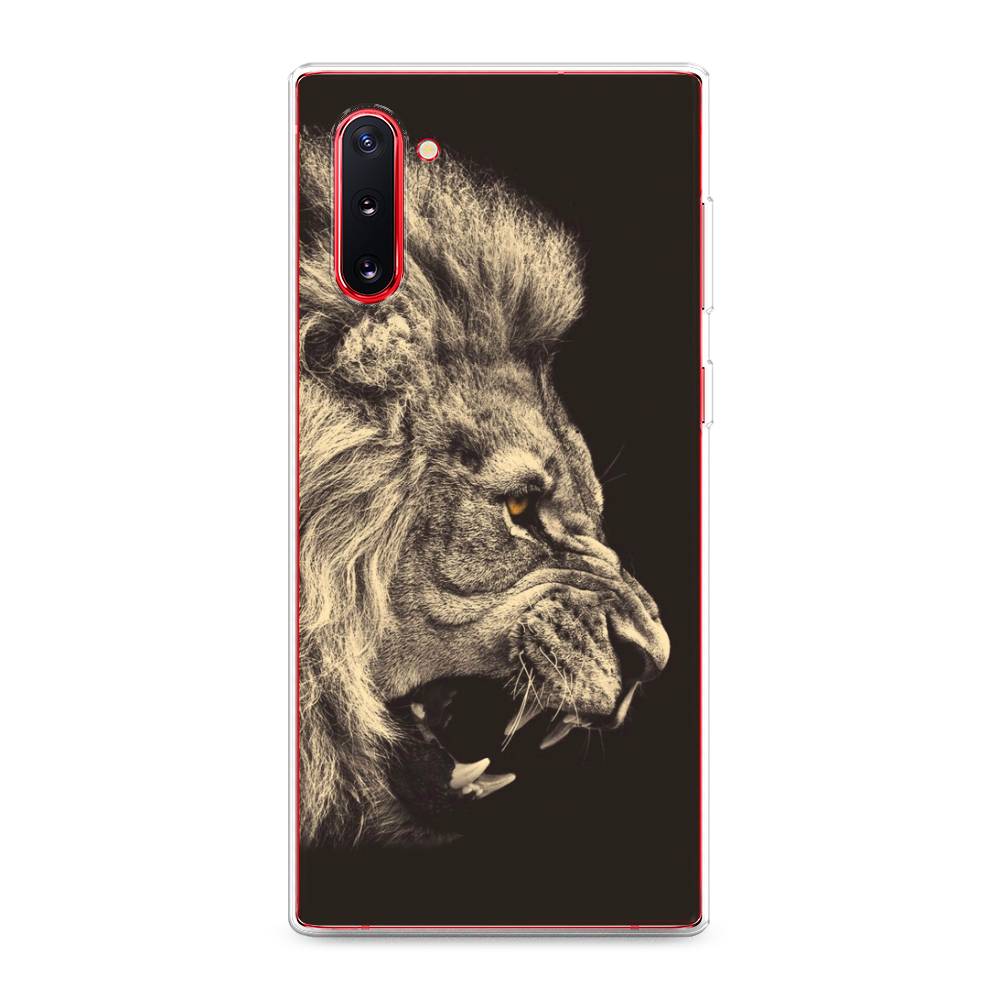 

Чехол Awog на Samsung Galaxy Note 10 "Львиный рык 2", Разноцветный, 28650-1