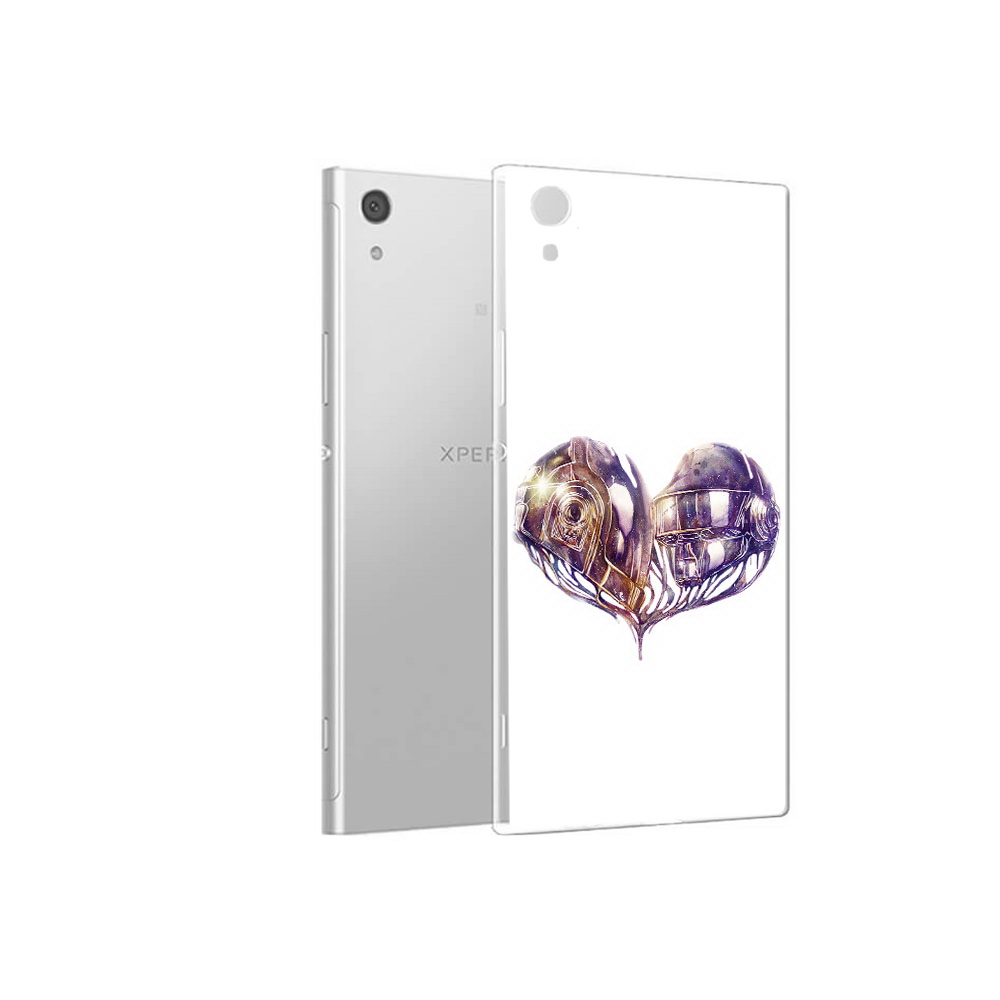 

Чехол MyPads Tocco для Sony Xperia XA1 сердце абстракция (PT67093.240.596), Прозрачный, Tocco