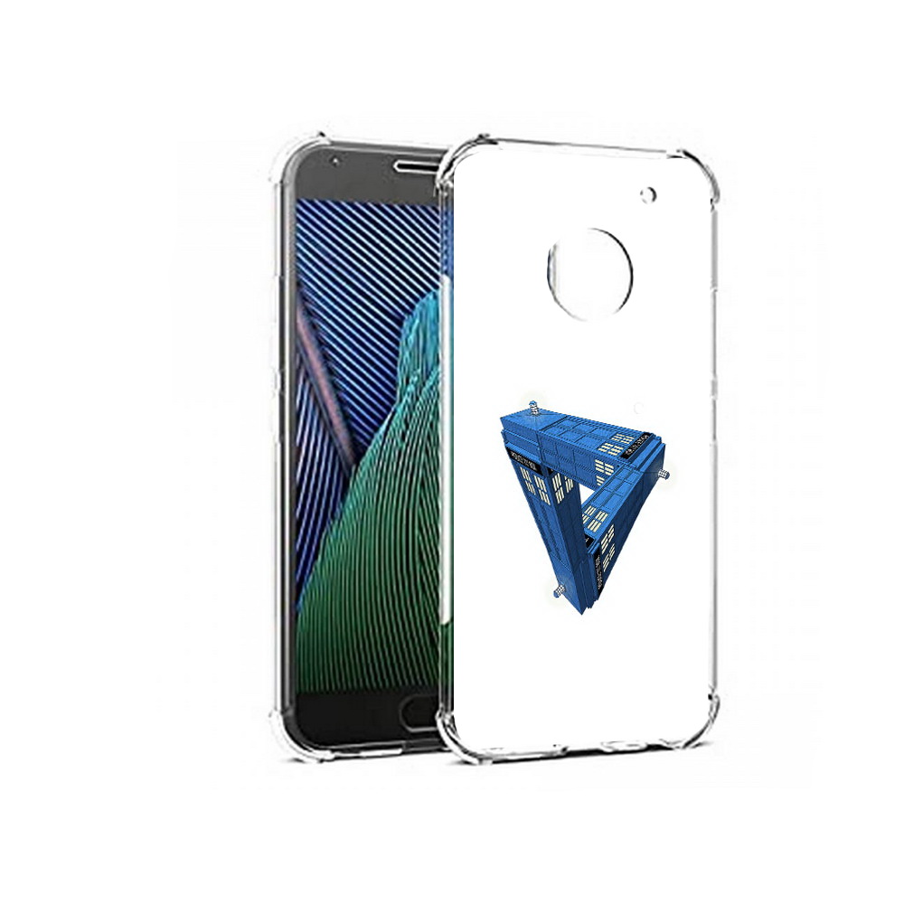

Чехол MyPads Tocco для Motorola Moto G5 головолока абстракция (PT67504.367.291), Прозрачный, Tocco