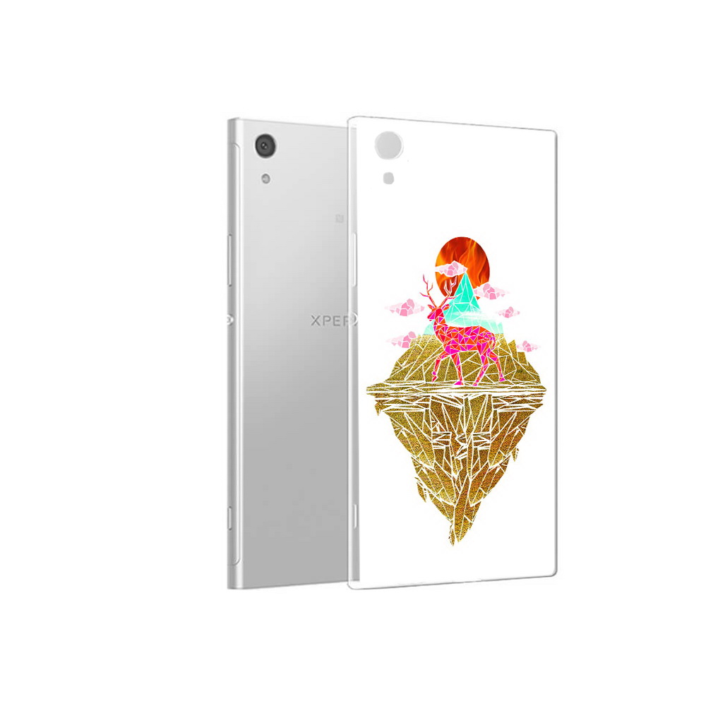 

Чехол MyPads Tocco для Sony Xperia XA1 розовый олень абстракция (PT67093.240.586), Прозрачный, Tocco