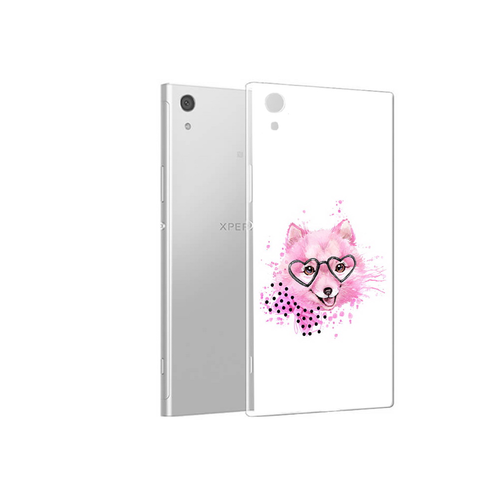 

Чехол MyPads Tocco для Sony Xperia XA1 розовый волченок (PT67093.240.585), Прозрачный, Tocco