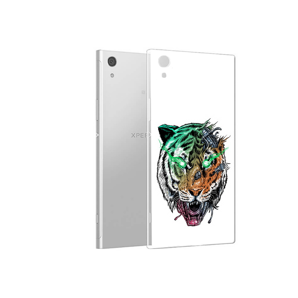 

Чехол MyPads Tocco для Sony Xperia XA1 робо-тигр (PT67093.240.584), Прозрачный, Tocco