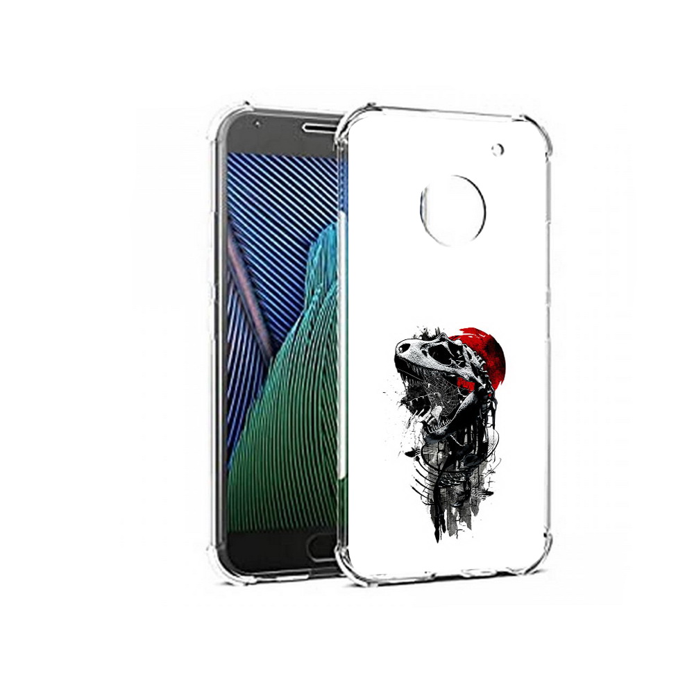 

Чехол MyPads Tocco для Motorola Moto G5 вымерший динозавр (PT67504.367.284), Прозрачный, Tocco