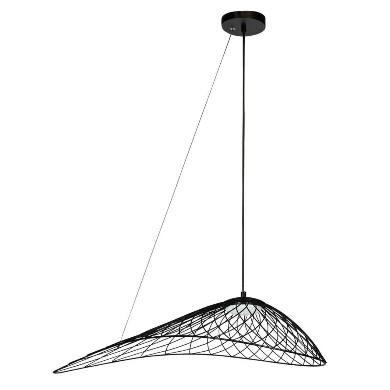 фото Светильник подвесной loft it tressage, 10127/760 black, 8.2w, led