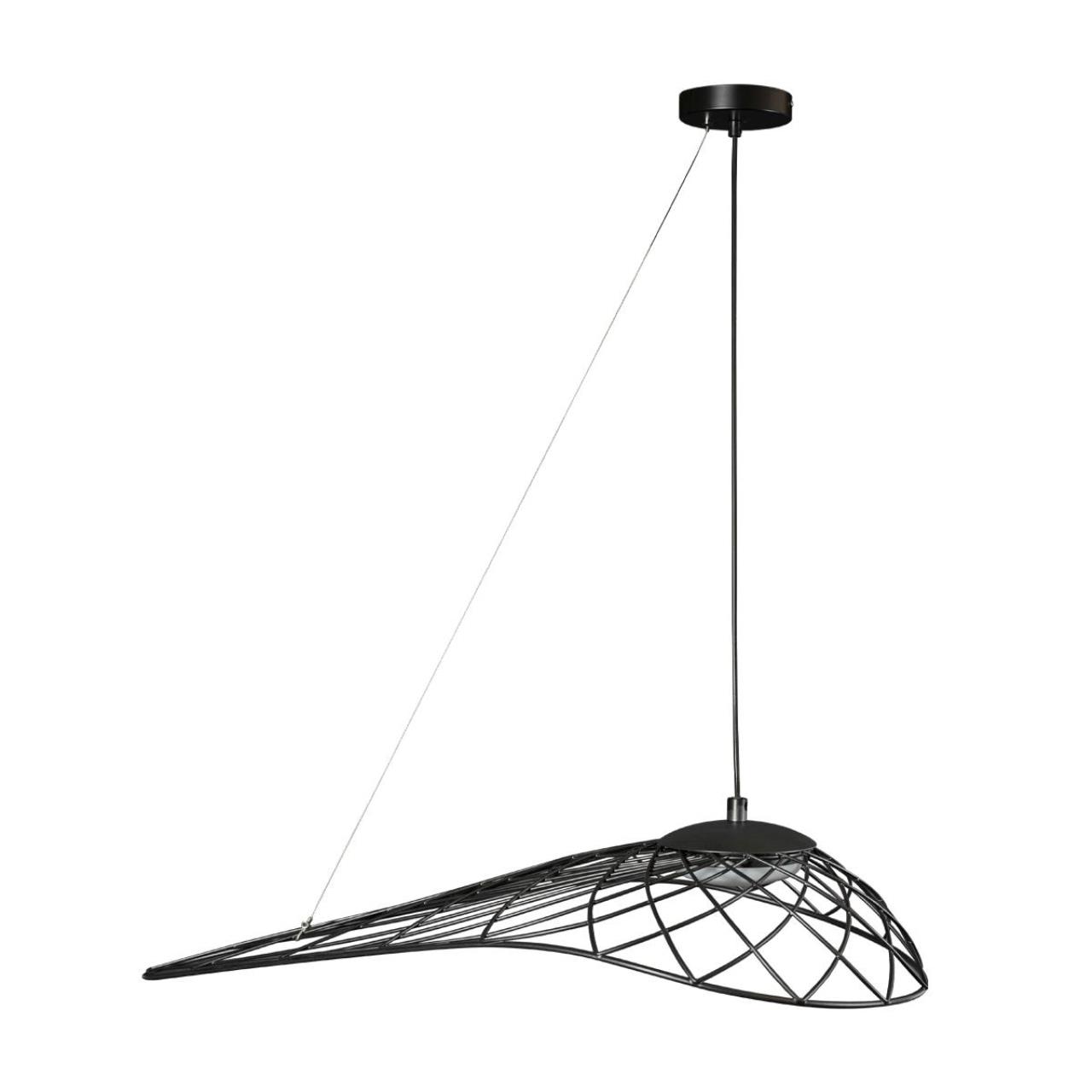 фото Светильник подвесной loft it tressage, 10127/590 black, 8w, led