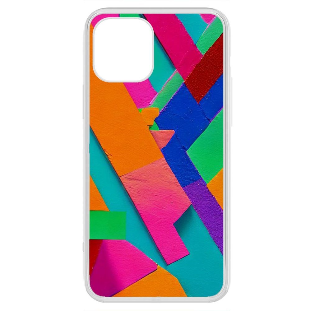 

Чехол-накладка Krutoff Clear Case Нейроавангард для iPhone 12 Pro Max, Прозрачный