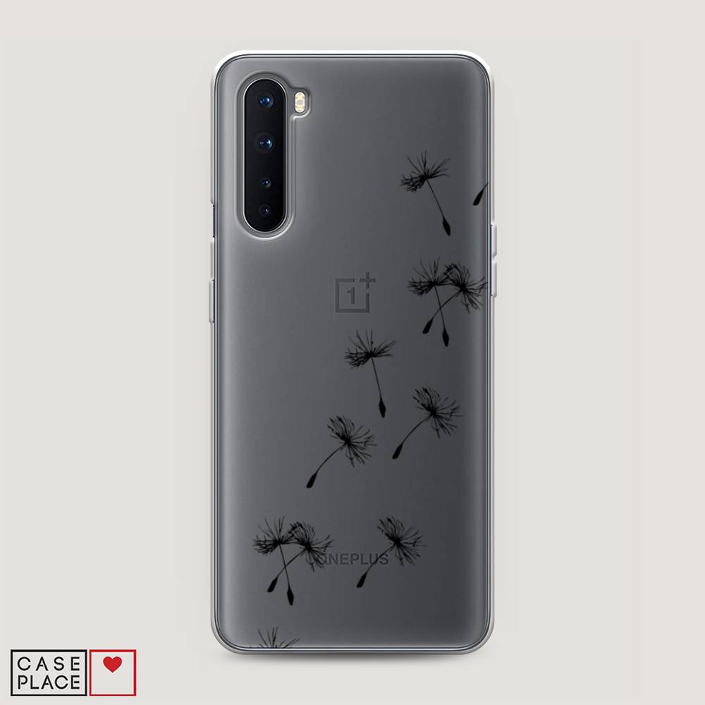 

Чехол Awog на OnePlus Nord / ВанПлас Nord "Летящие одуванчики", Черный, 151350-8
