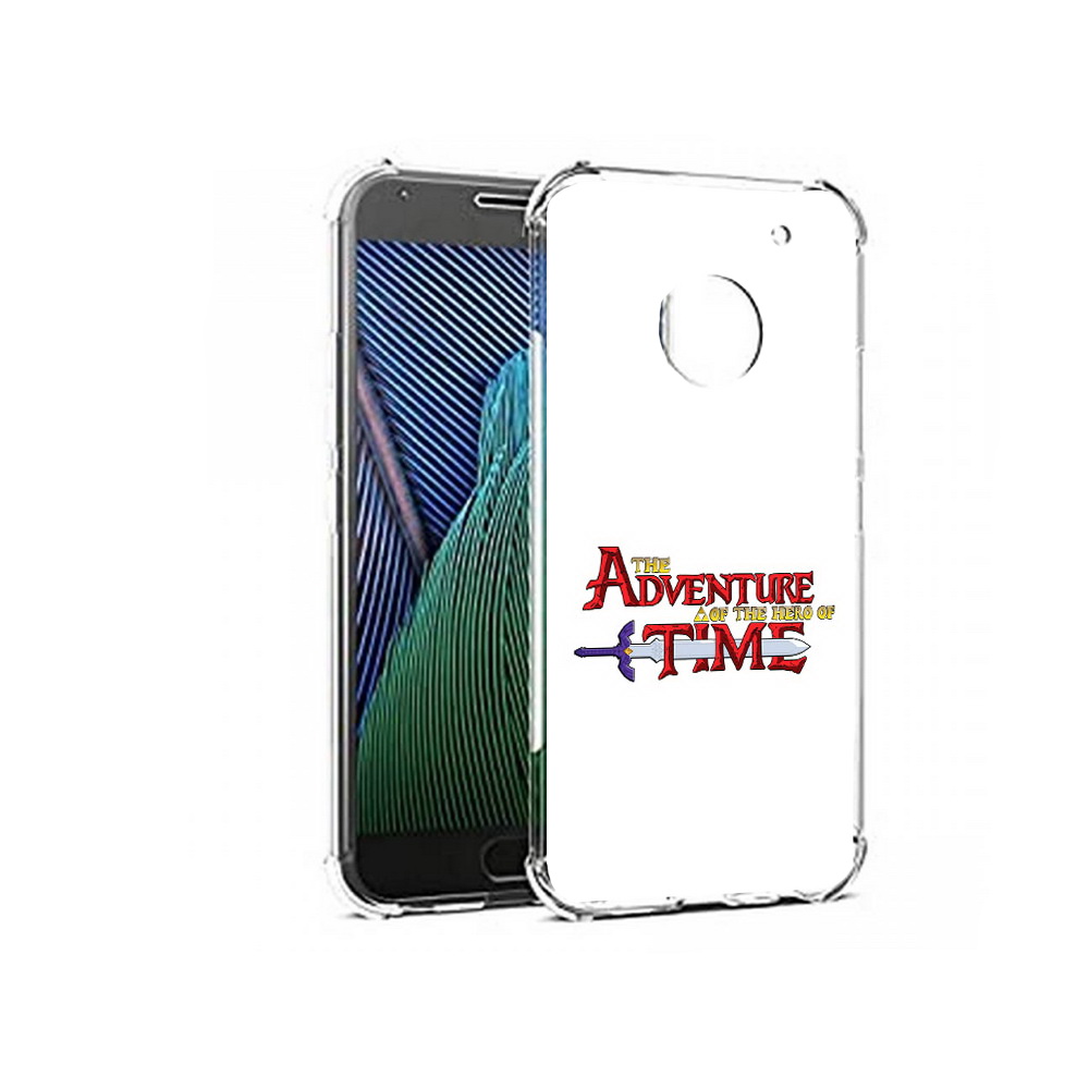 

Чехол MyPads Tocco для Motorola Moto G5 время приключений логотип (PT67504.367.275), Прозрачный, Tocco