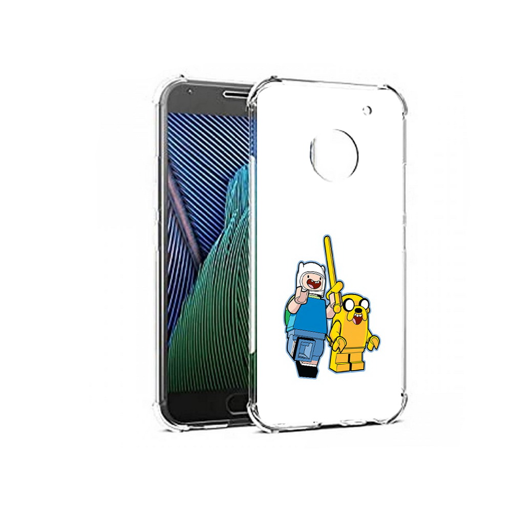 

Чехол MyPads Tocco для Motorola Moto G5 время приключений лего (PT67504.367.274), Прозрачный, Tocco