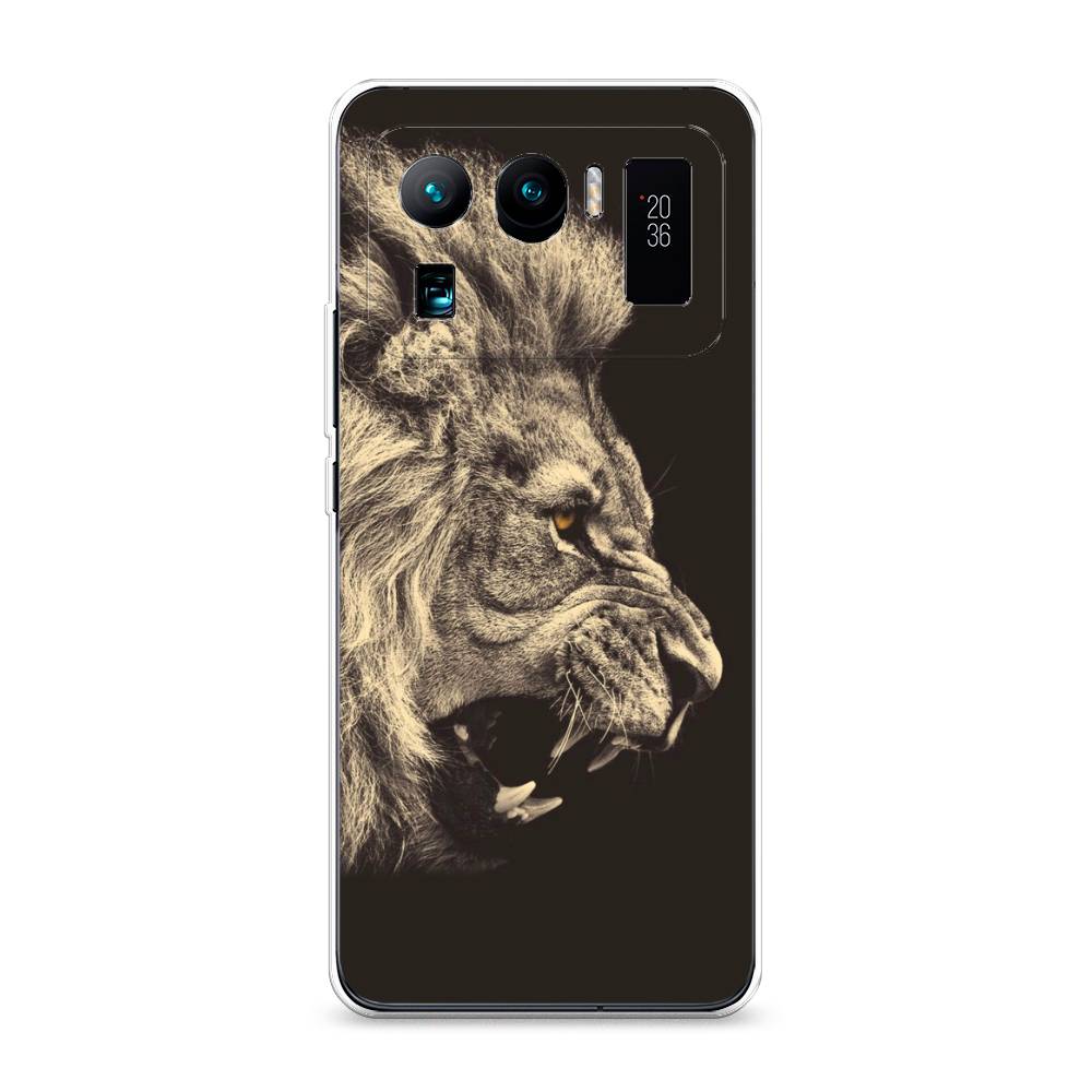 

Чехол Awog на Xiaomi Mi 11 Ultra "Львиный рык 2", Разноцветный, 310450-1