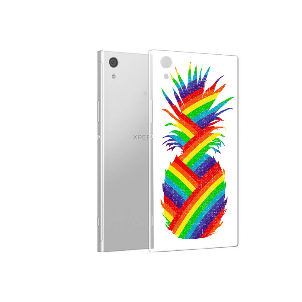 

Чехол MyPads Tocco для Sony Xperia XA1 радужный ананас (PT67093.240.566), Прозрачный, Tocco