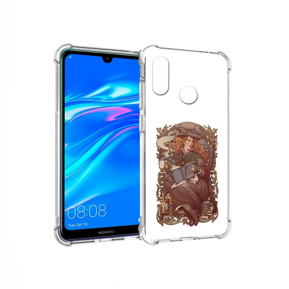 

Чехол MyPads Tocco для Huawei Y9 Женские_126 (PT227091.35.81), Прозрачный, Tocco