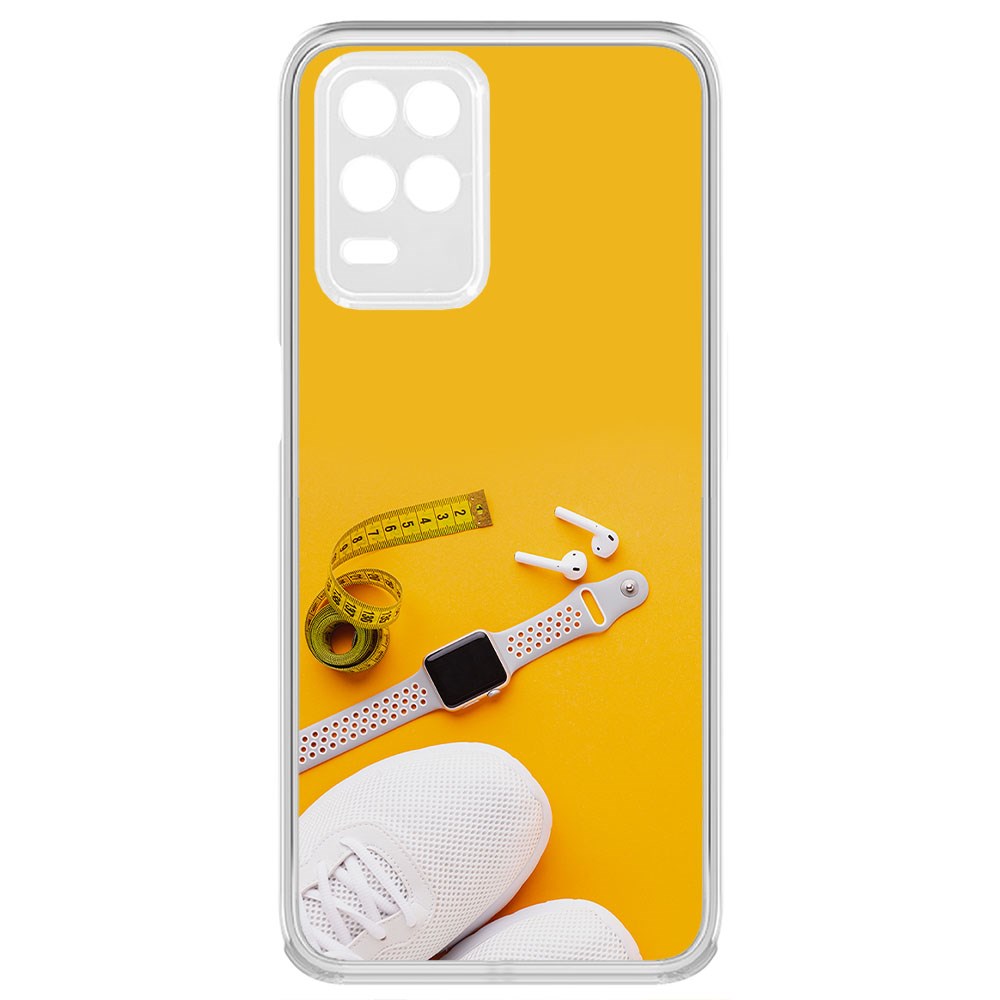 фото Чехол-накладка krutoff clear case кроссовки женские фитнес для realme 8 5g