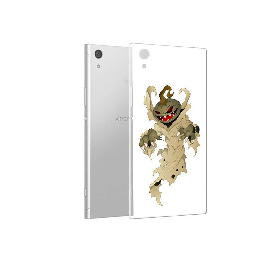 

Чехол MyPads Tocco для Sony Xperia XA1 призрак хэллоуина (PT67093.240.555), Прозрачный, Tocco
