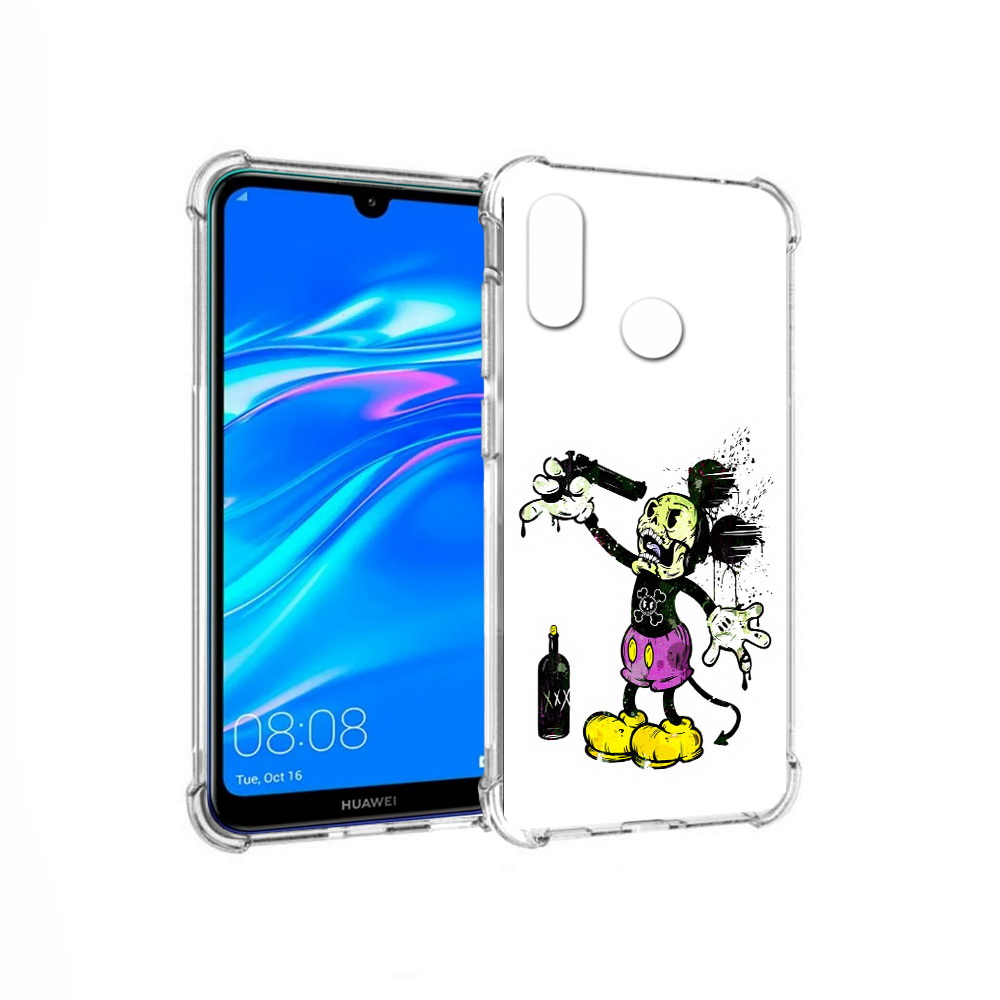 

Чехол MyPads Tocco для Huawei Y9 Драг Микки (PT227091.35.73), Прозрачный, Tocco
