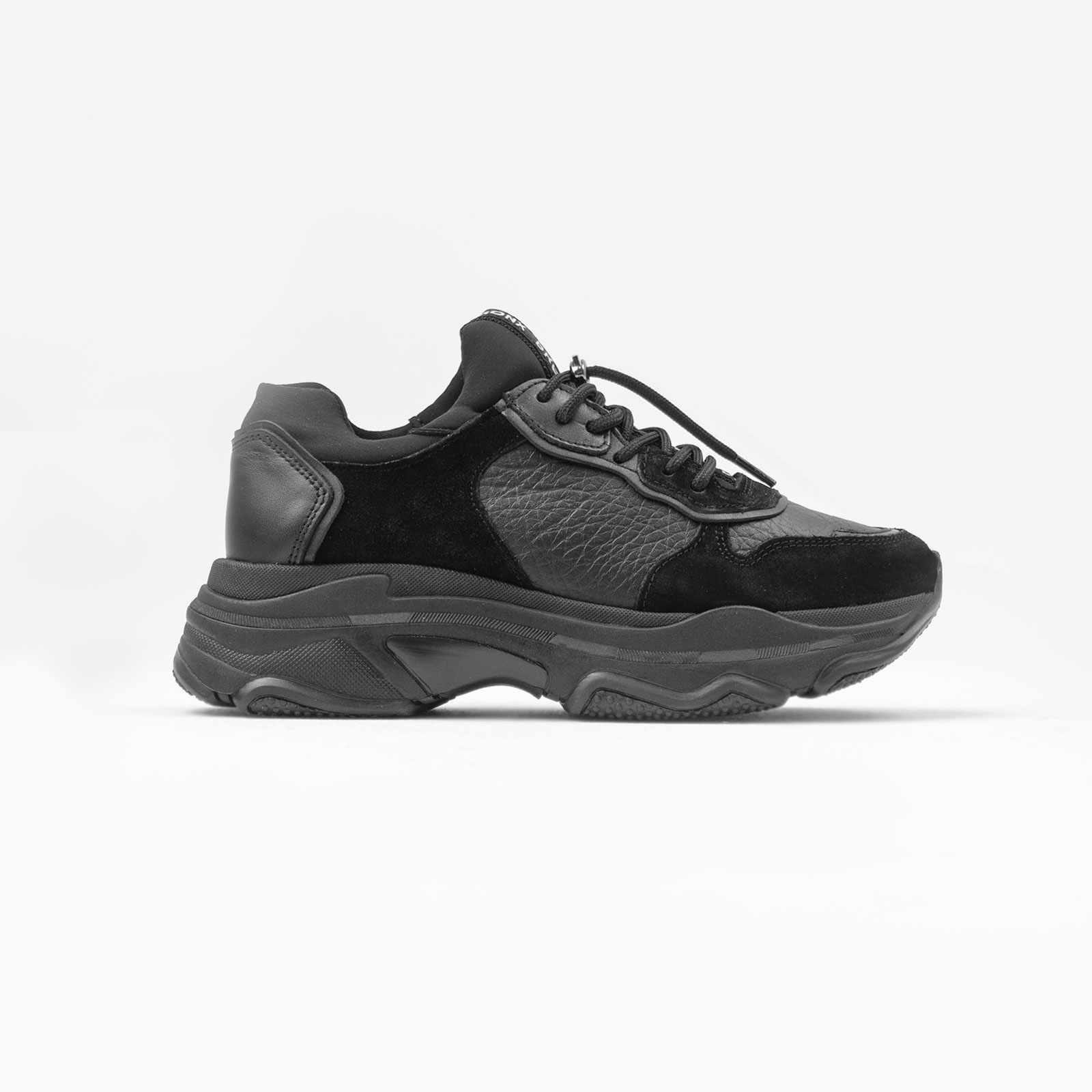 

Кроссовки женские Bronx 66167-G черные 39 EU, Черный, 66167-G