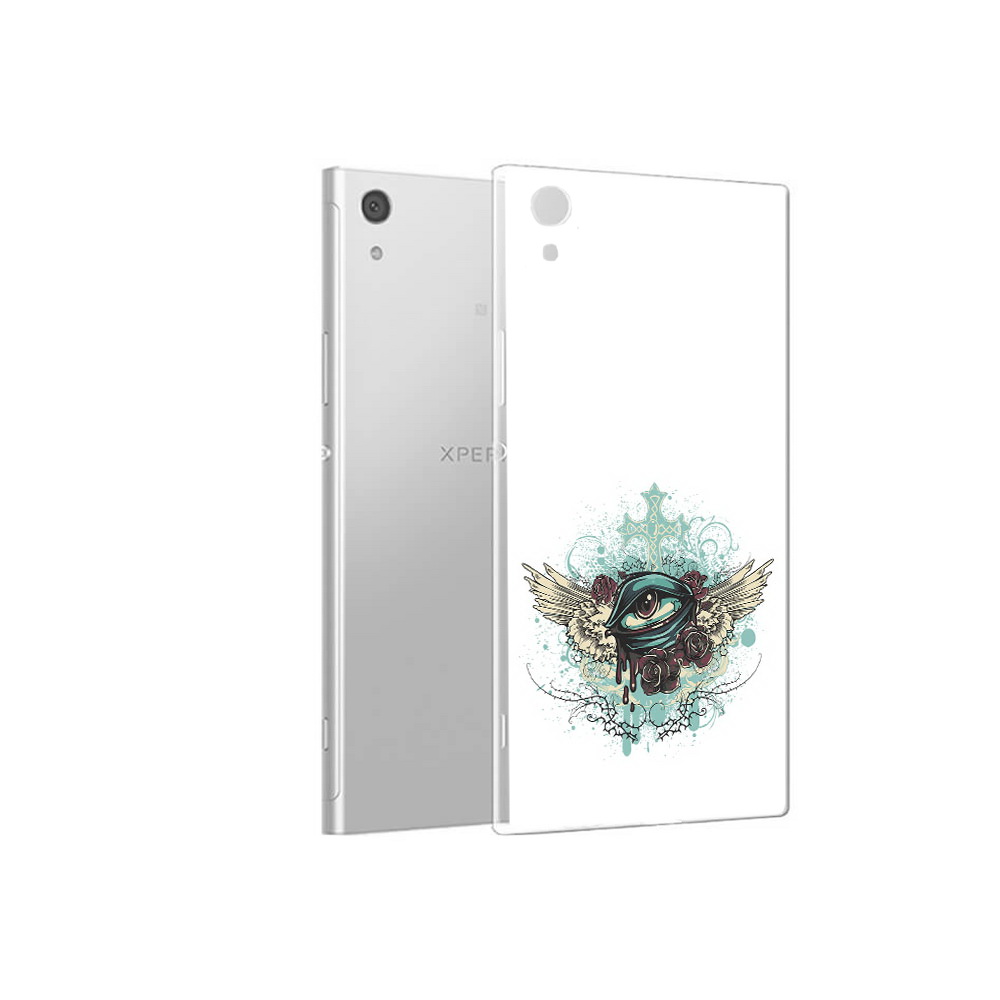 

Чехол MyPads Tocco для Sony Xperia XA1 плачущий глаз с крыльями (PT67093.240.544), Прозрачный, Tocco