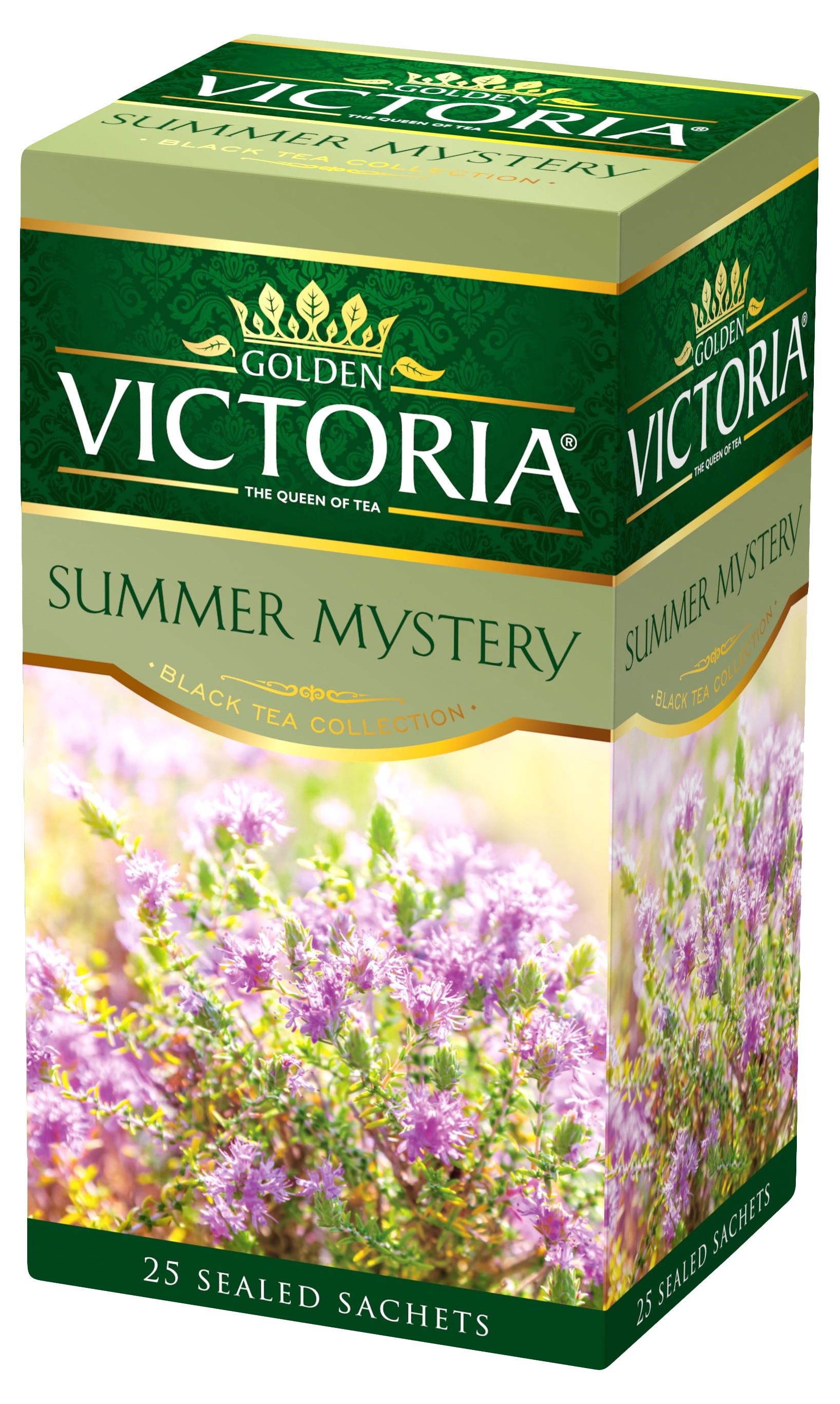 

Чай черный Golden Victoria Summer Mystery в пакетиках 1,5 г х 25 шт