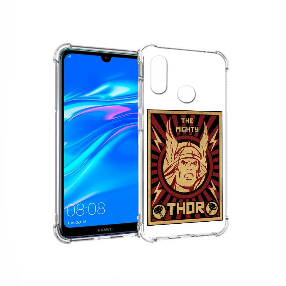 

Чехол MyPads Tocco для Huawei Y9 тор лицо (PT227091.35.646), Прозрачный, Tocco