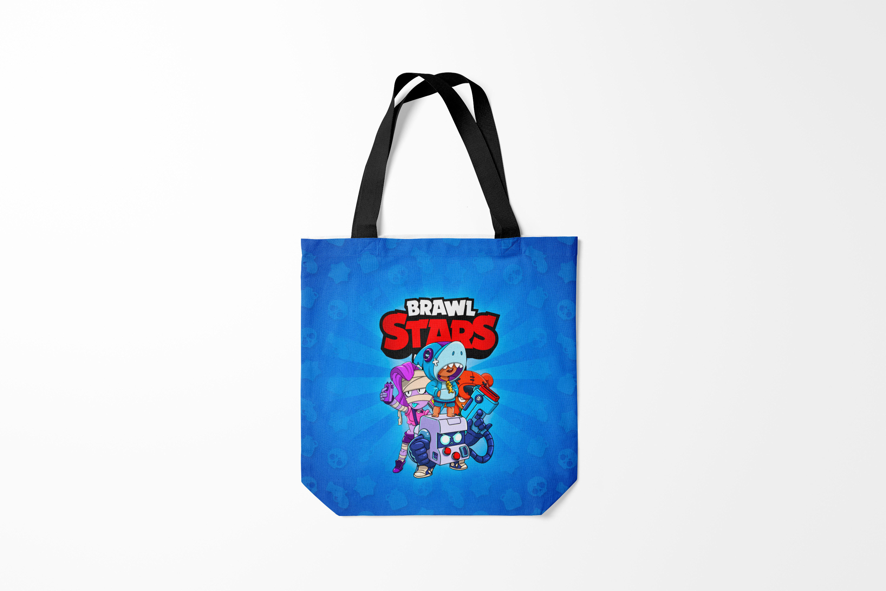 

Сумка шoппер унисекс Burnettie Brawl Stars, разноцветный, Brawl Stars