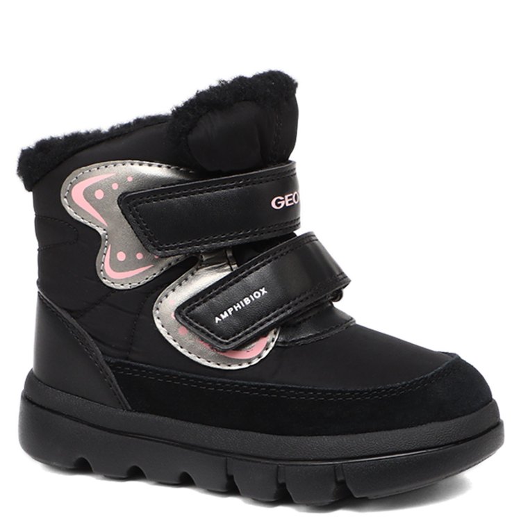 

Ботинки детские GEOX B WILLABOOM GIRL B A, черный, 22, B WILLABOOM GIRL B A B365AF для девочек