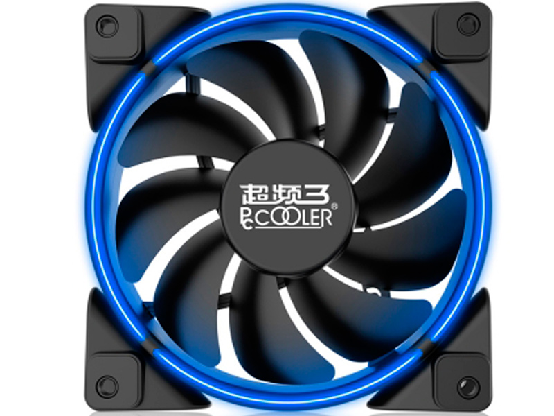 фото Вентилятор pccooler corona 120mm blue