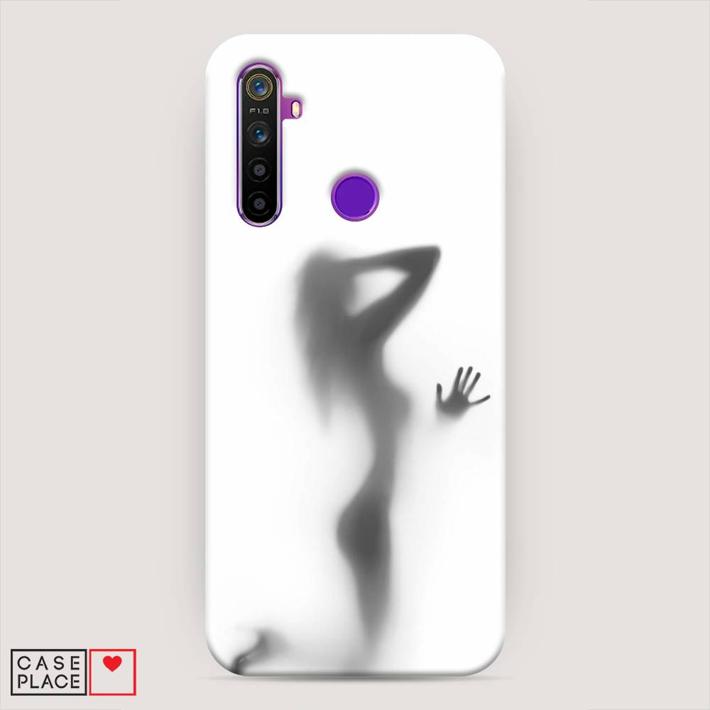 

Пластиковый чехол "Стекло в душе" на Realme 5, 251520-5