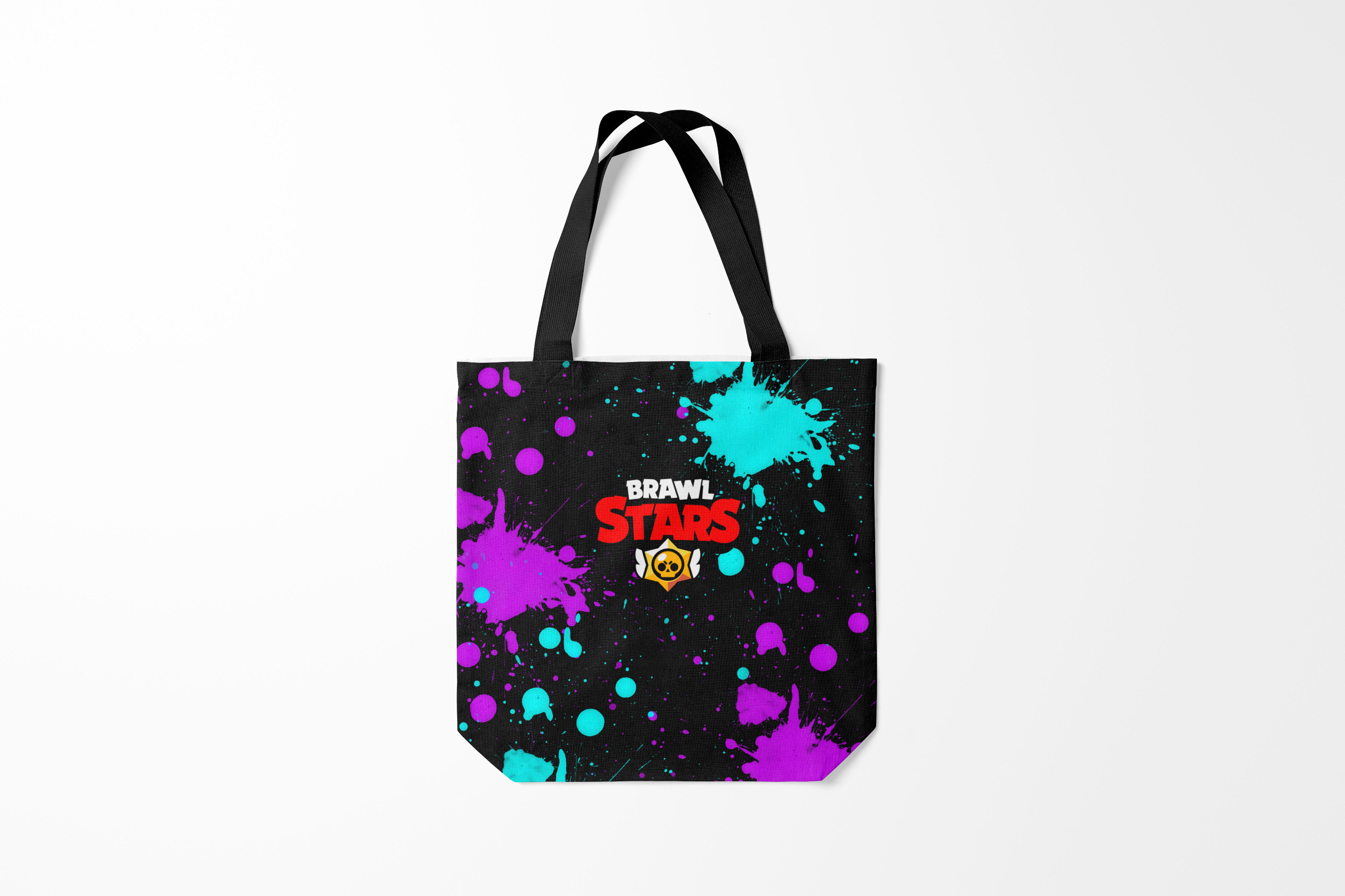 

Сумка шoппер унисекс Burnettie Brawl Stars, красный, Brawl Stars