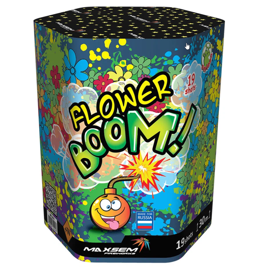 Салют Maxsem Flower Boom! M1251, 19 залпов