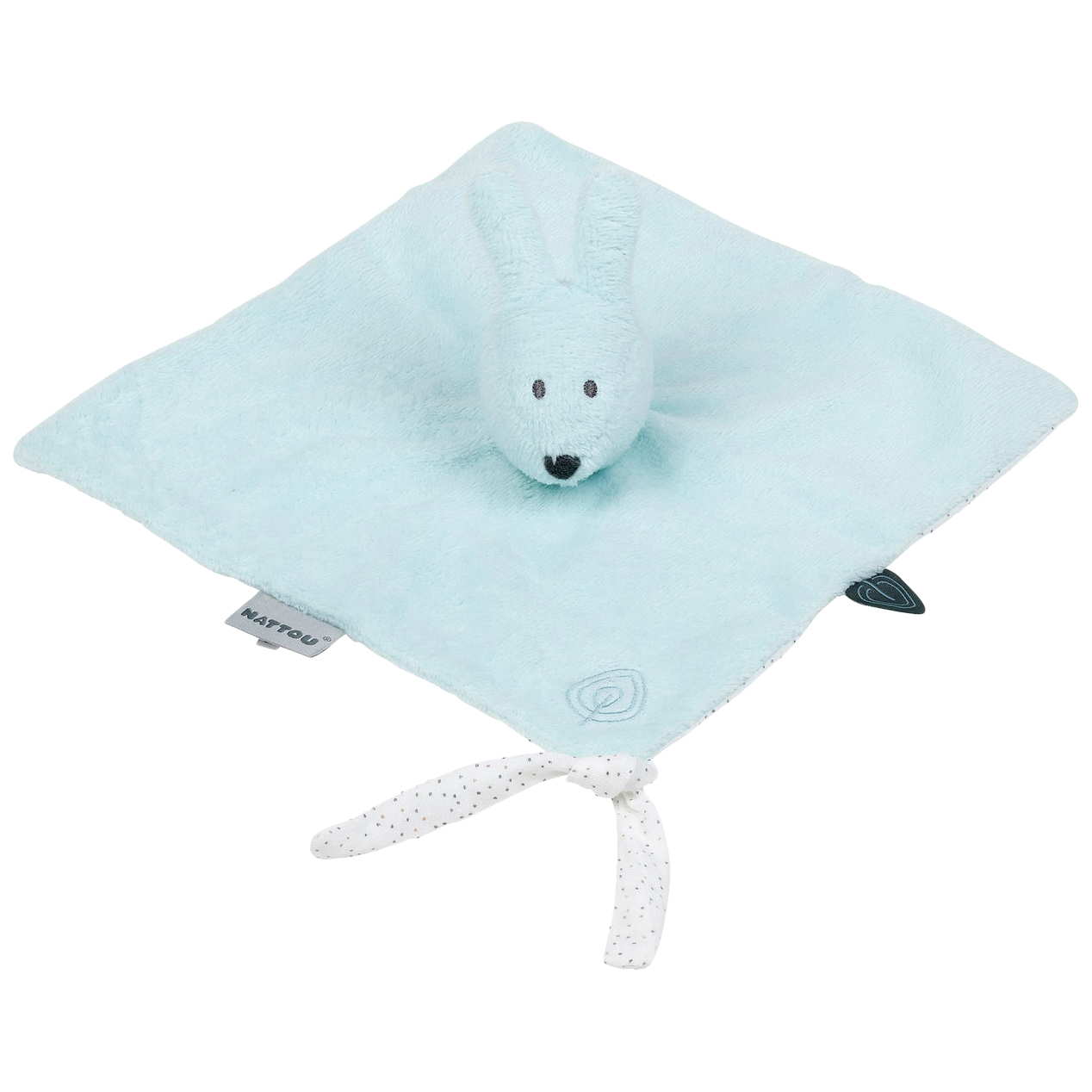 фото Игрушка мягкая nattou doudou (наттоу дуду) susie & bonnie кролик mint green 508520