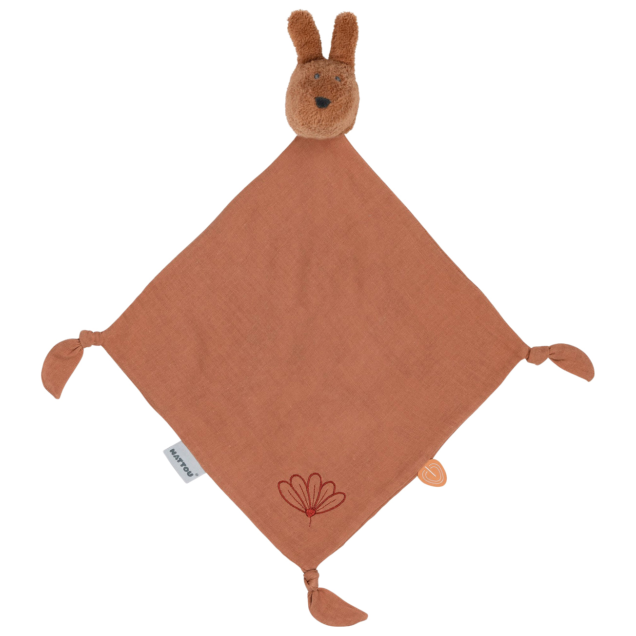 фото Игрушка мягкая nattou doudou (наттоу дуду) susie & bonnie swaddle кролик 508162