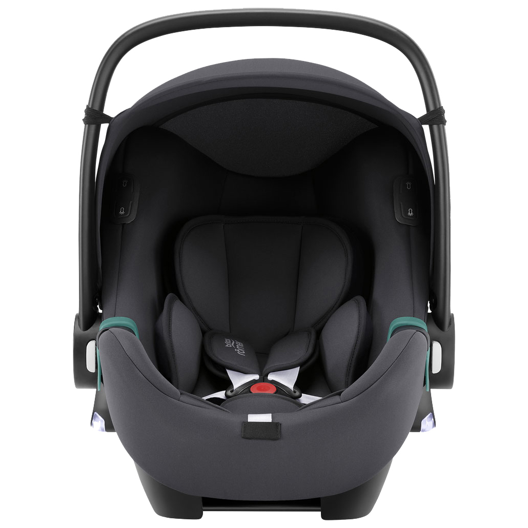 фото Автокресло 0+ britax roemer baby-safe isense space black + база flex base isense