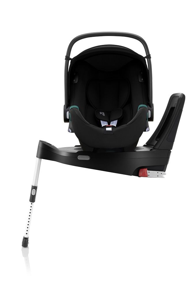 фото Автокресло 0+ britax roemer baby-safe isense space black + база flex base isense