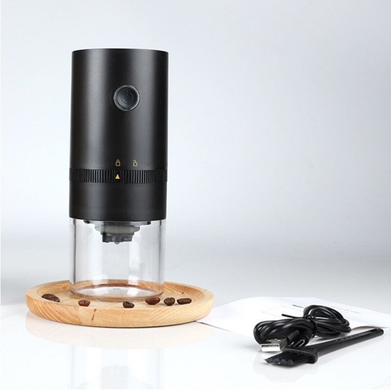 Кофемолка NoBrand Professional coffee grinder черный