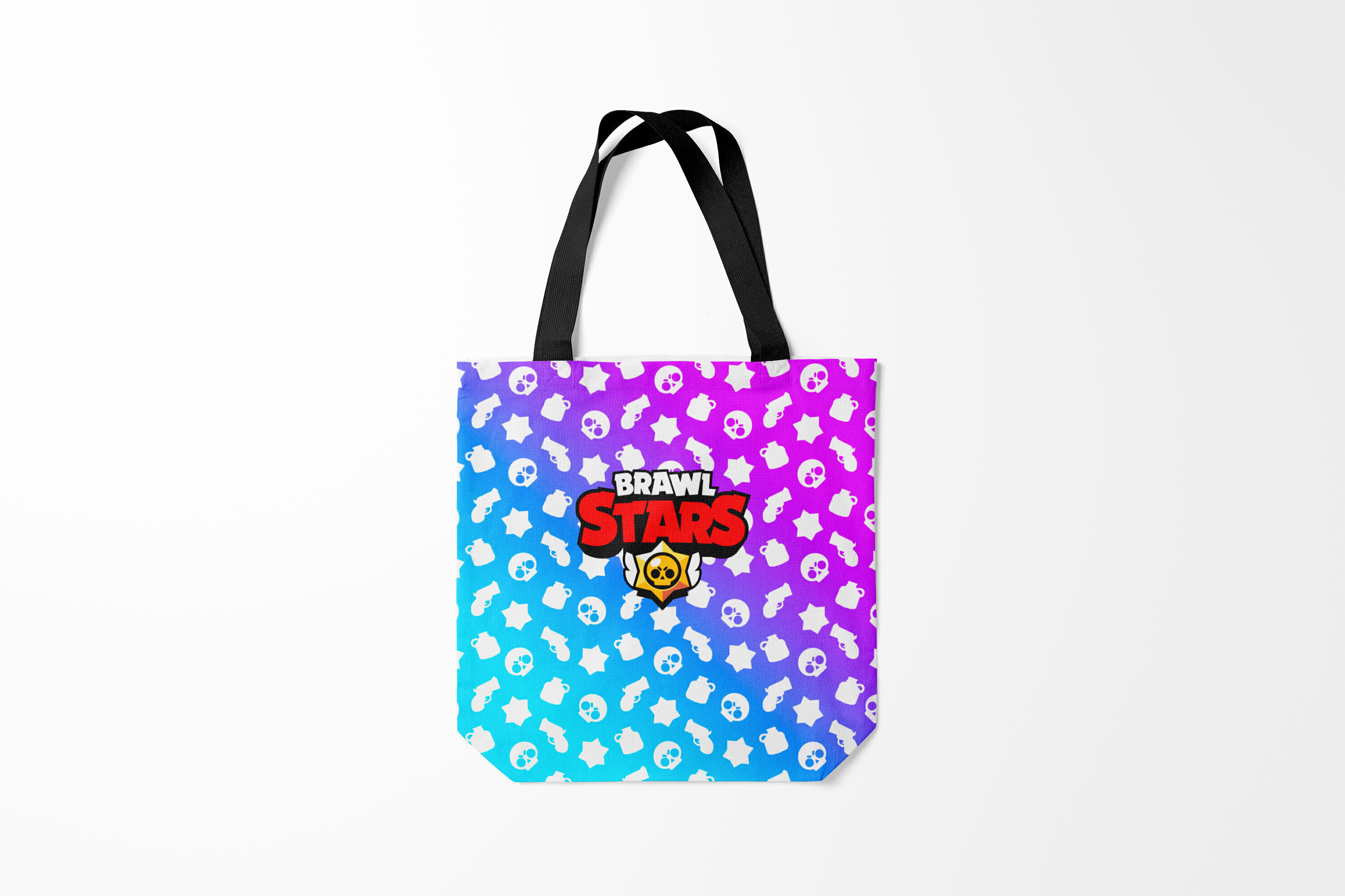 

Сумка шoппер унисекс Burnettie Brawl Stars, зеленый, Brawl Stars