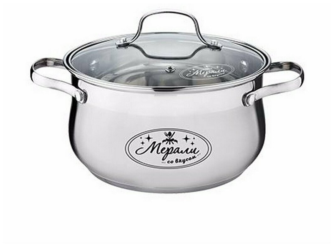 фото Кастрюля мерали 4,2 л серебристый