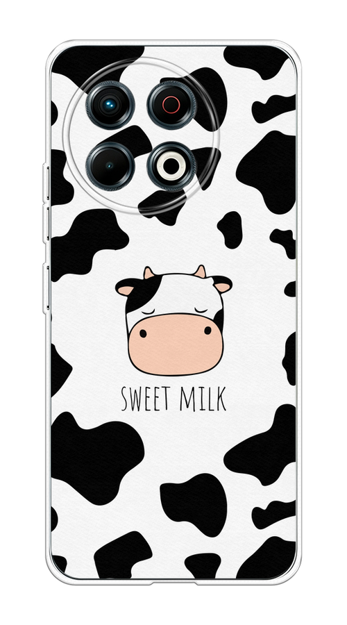 

Чехол на Tecno Spark 30 Pro Sweet milk, Розовый;белый;черный, 309850-1