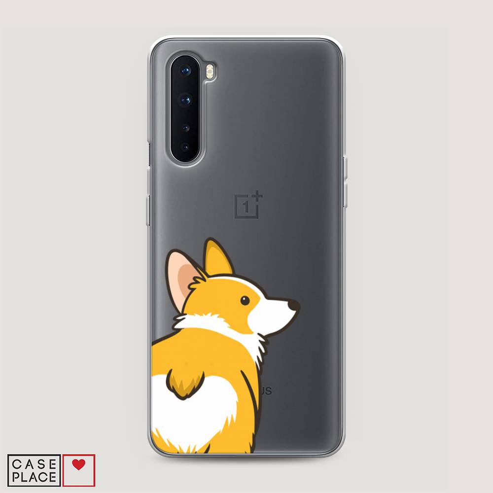 

Чехол Awog на OnePlus Nord / ВанПлас Nord "Корги следуй за мной", Желтый;бежевый;белый, 151350-2