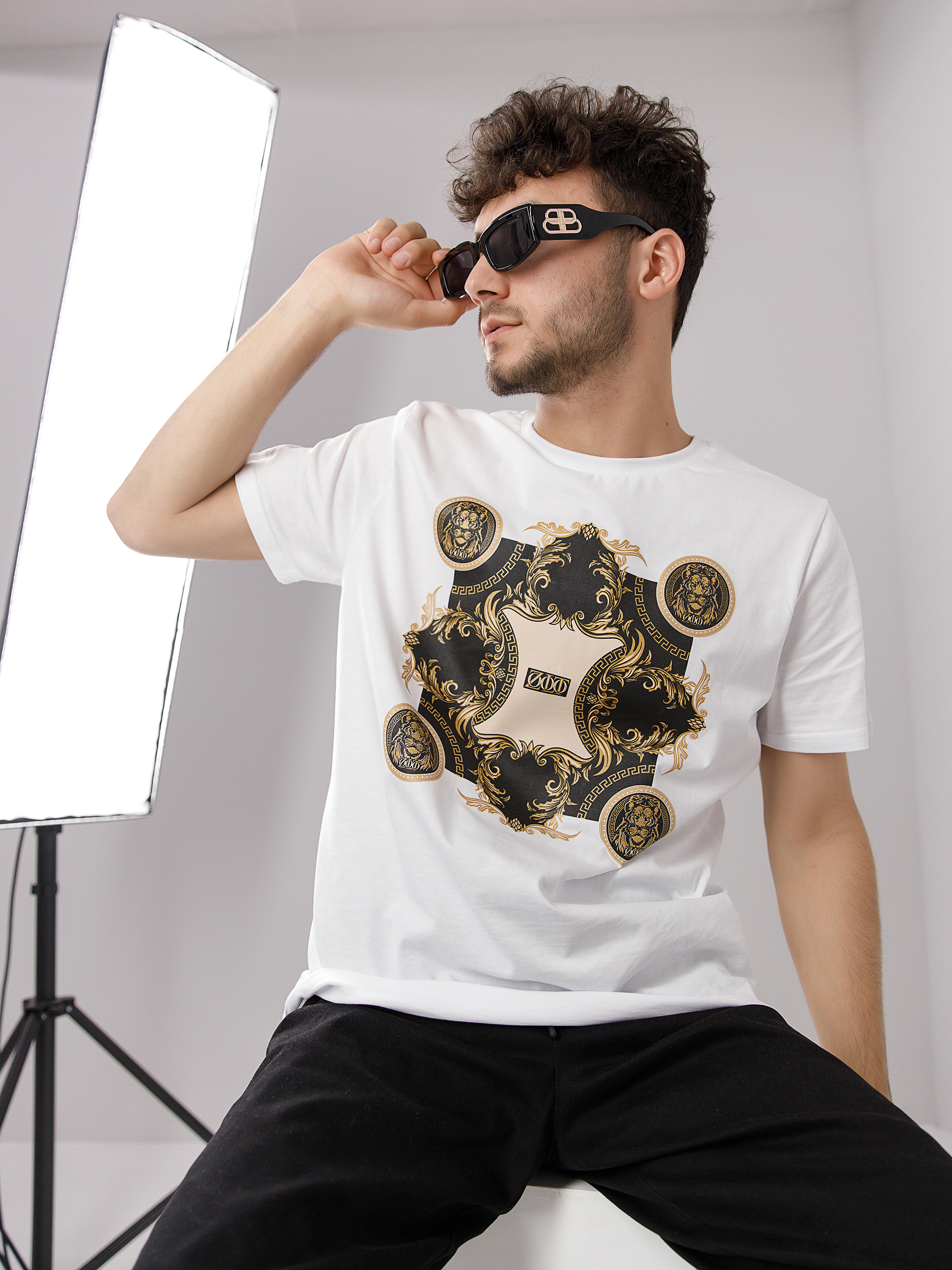

Футболка мужская Black Star Wear MBA1121-008 белая L, MBA1121-008