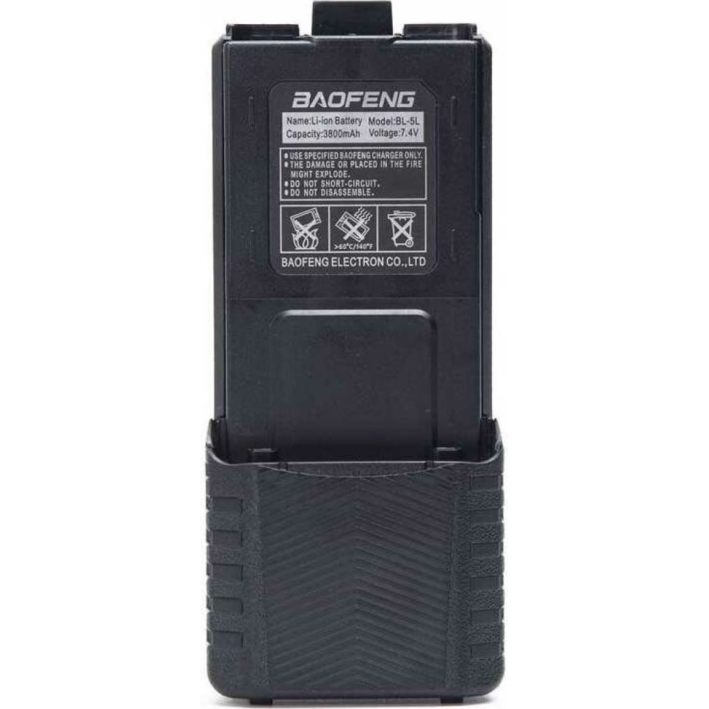 

Baofeng Аккумулятор для радиостанции UV-5R Li-ion 3800мАч 00016400