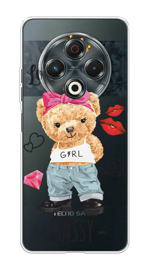 

Чехол на Tecno Spark 30 Sugar Mommy, Голубой;белый;розовый, 309150-1