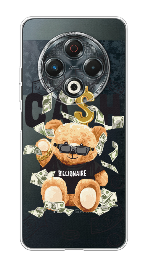 

Чехол на Tecno Spark 30 Big cash, Черный;серый;бежевый, 309150-1