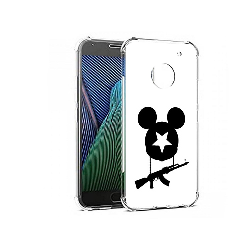 

Чехол MyPads Tocco для Motorola Moto G5 АК Микки (PT67504.367.26), Прозрачный, Tocco