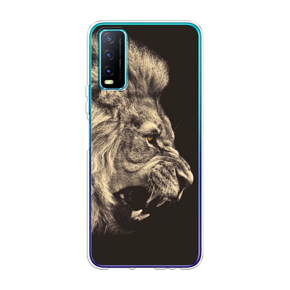 

Чехол Awog на Vivo Y20 "Львиный рык 2", Разноцветный, 263650-1