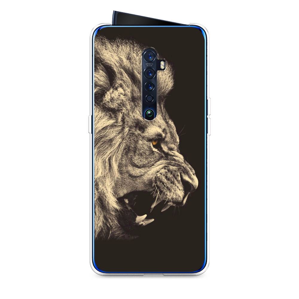 

Чехол Awog на Oppo Reno 2 "Львиный рык 2", Разноцветный, 253550-1