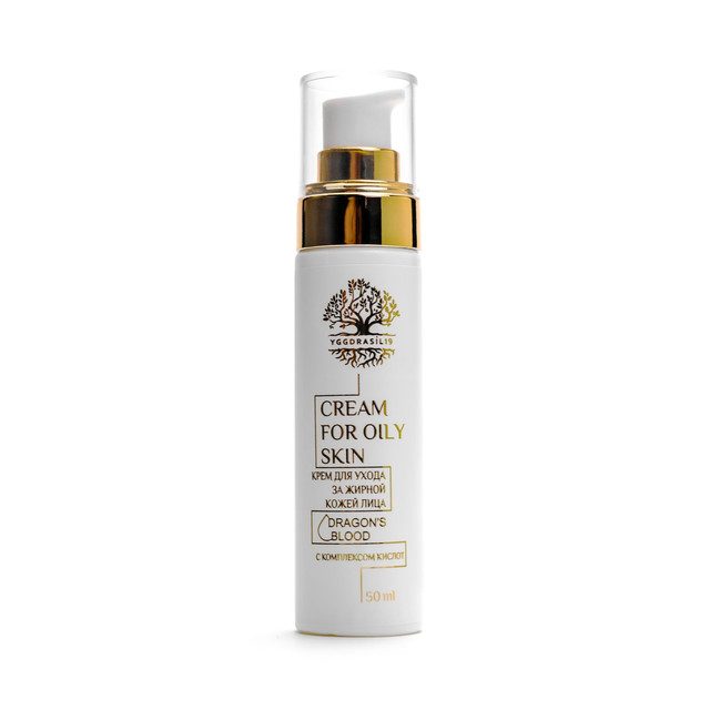 

Крем YggDrasil19 для ухода за жирной кожей лица Cream for oily skin , 50 мл, АРМ-007a