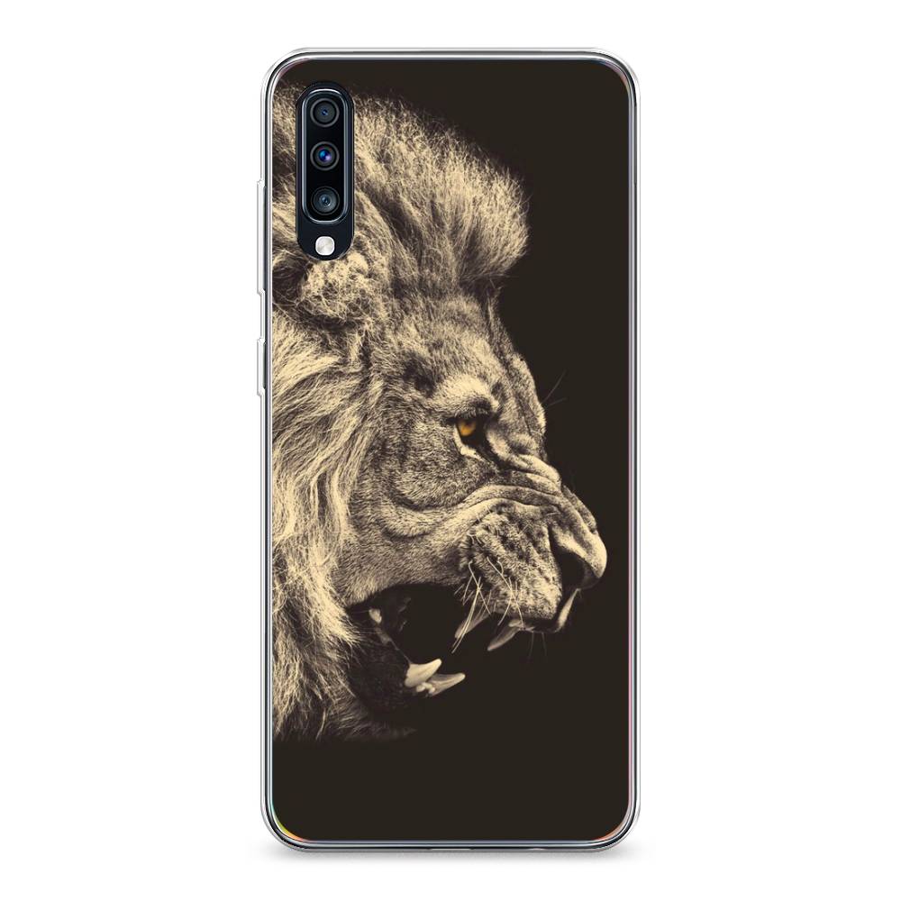 

Чехол Awog на Samsung Galaxy A70 "Львиный рык 2", Разноцветный, 28150-1