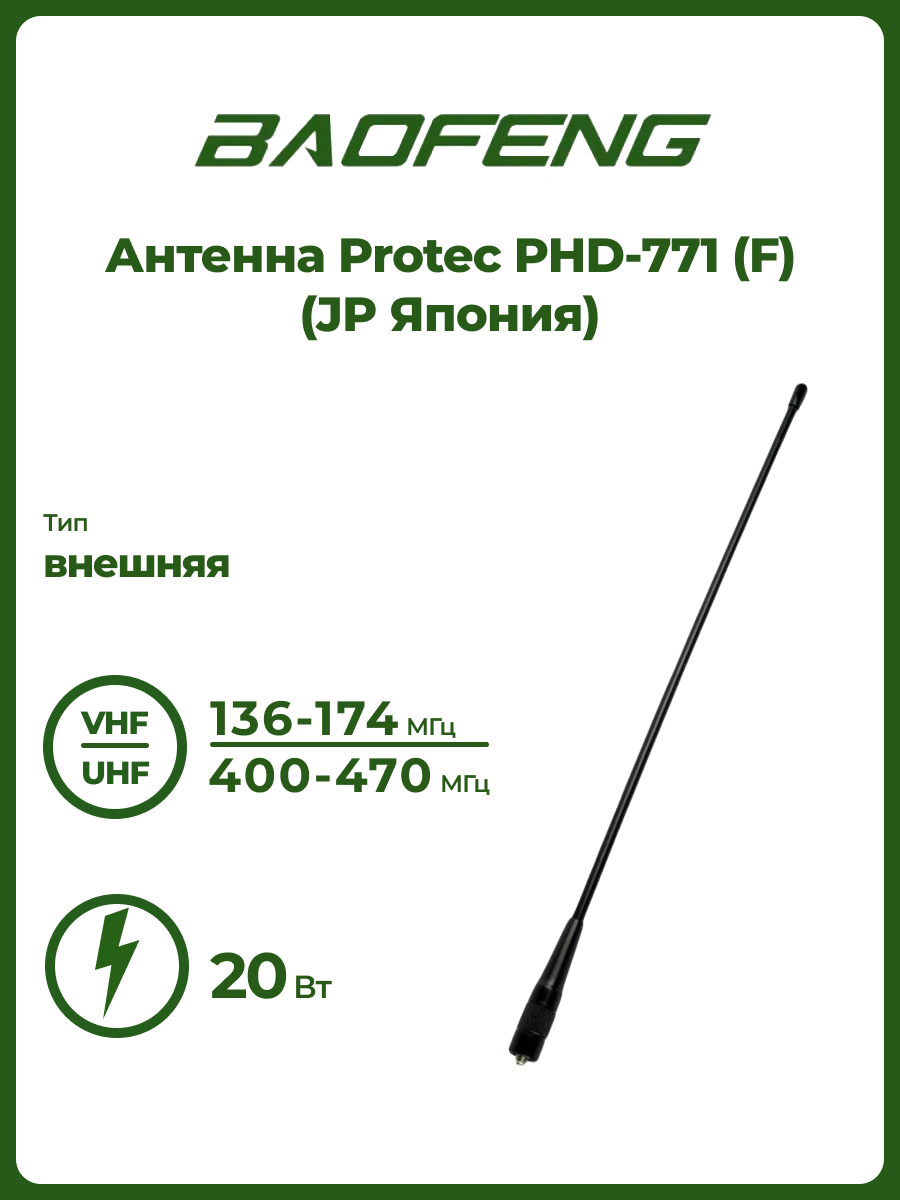 фото Антенна protec phd-771