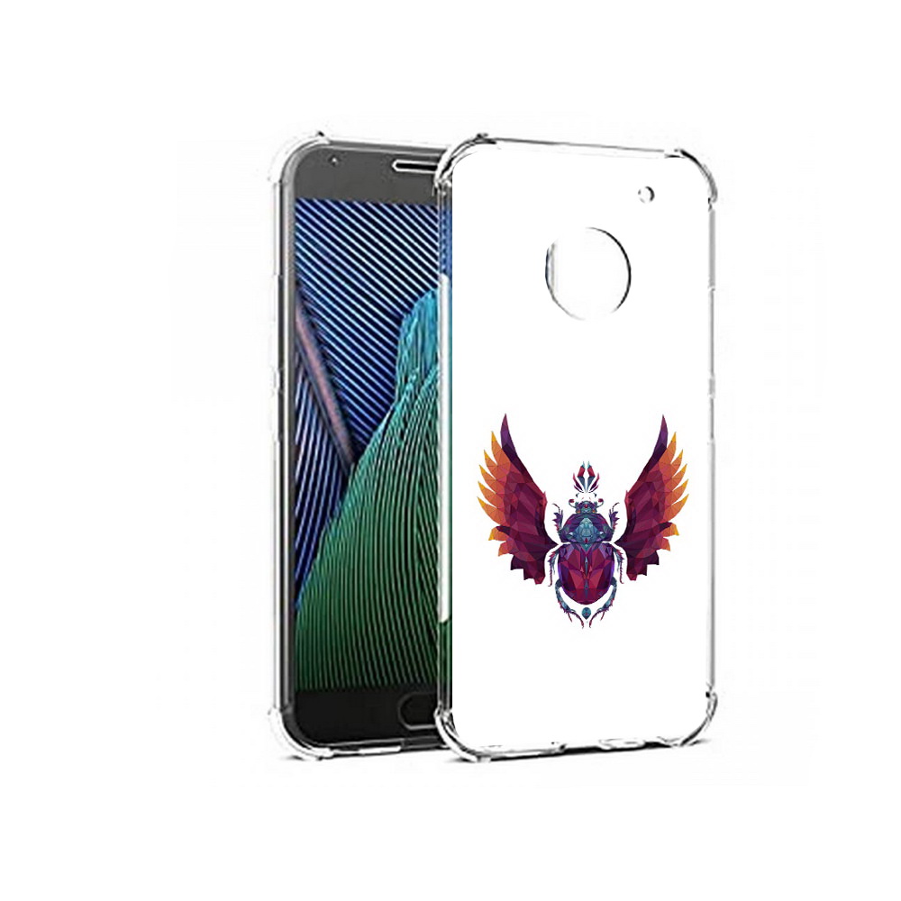 

Чехол MyPads Tocco для Motorola Moto G5 алмазный скоробей (PT67504.367.219), Прозрачный, Tocco
